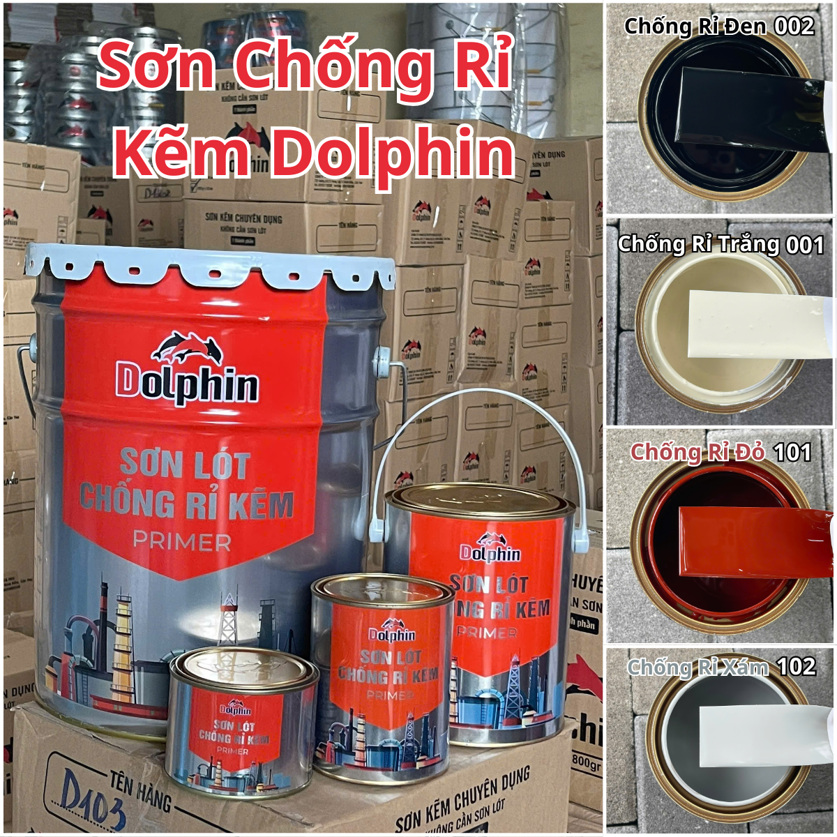 Sơn dầu Dolphin Alkyd bóng (2)