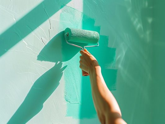 sơn chậu kiểng dùng sơn nhà