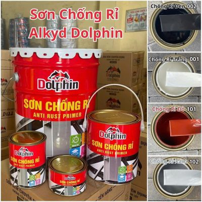 sơn chống rỉ dolphin