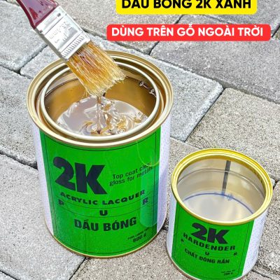 dầu bóng 2k xanh