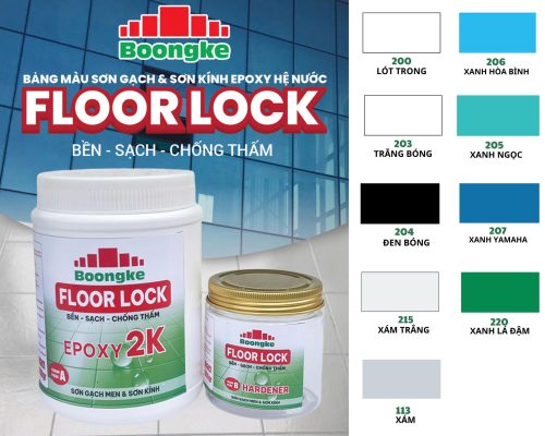 SƠN SÀN EPOXY HỆ NƯỚC FLOOR LOCK