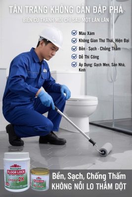 SƠN SÀN EPOXY HỆ NƯỚC FLOOR LOCK